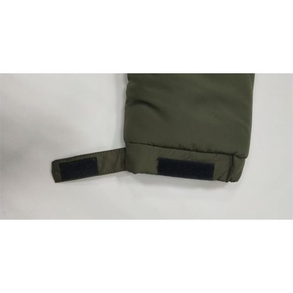 Long Sleeve Black Padded Faux Fur Hooded Coat Quilted Hooded Puffer Jacket