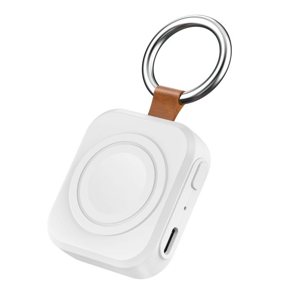 Mini Watch Cordless Power Bank Wireless 1500mAh Magnetic PD Portable Keychain