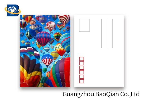 PET Lenticular quente dos cartão do balão de ar 3D de Coloful/PP similar aos holograma