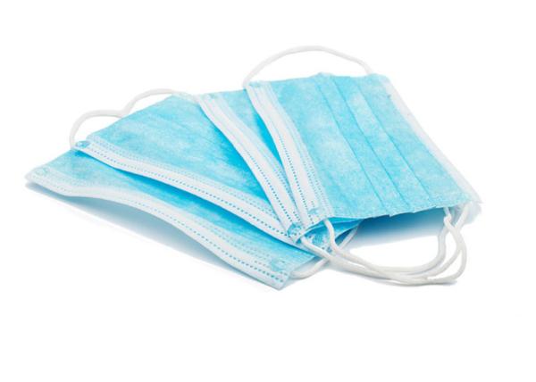 Earloop Disposable Face Mask , Non Woven Fabric Disposable Surgical Mask