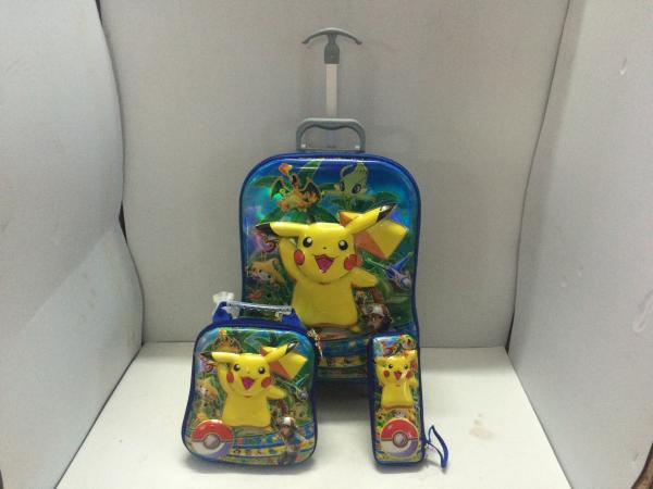 Hot sale 16-inch 6D EVA Children luggage  3 pcs in the 120th Canton Fair