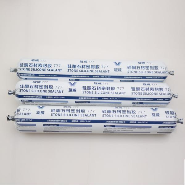 Weatherproof Natural Stone Silicone Sealant Low Dirt Pick Up SV-777