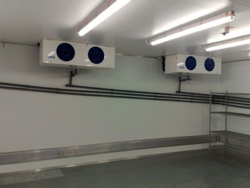 Les fruits de mer/viande ont préfabriqué l'économie d'énergie automatique de pièce d'entreposage au froid