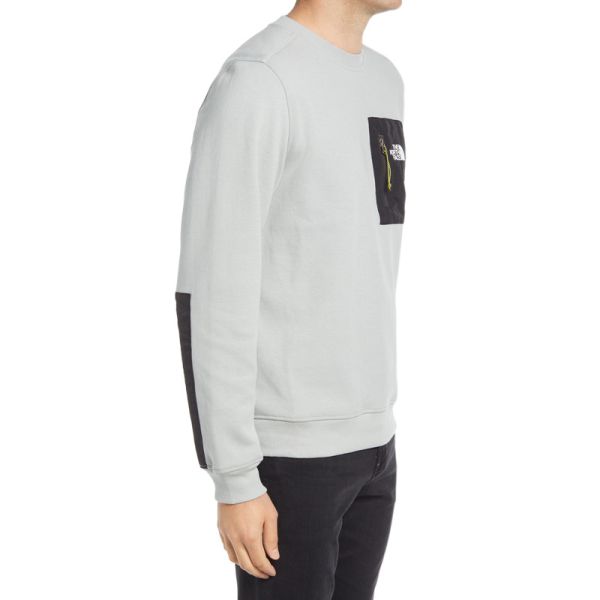 Embroidery Cotton Plain Crew Neck Sweatshirt Mens Pullover