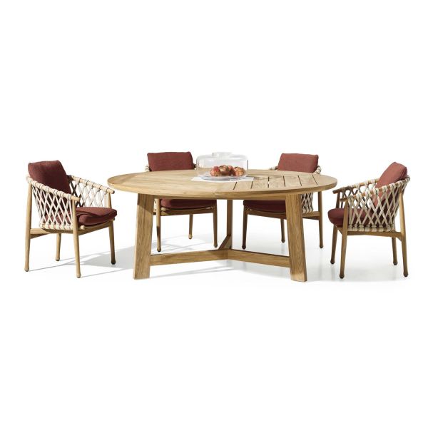 Outdoor Garden Aluminum Chair with Foldable Design and Plastic Rattan Material