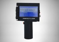 Impressora a jato de tinta industrial pequena portátil de 7 a 58 mm de altura com garantia de 1 ano