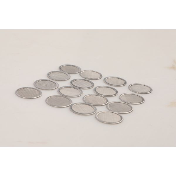 Low Risk Of Media Migration Metal Mesh Filter Compact Structure Design