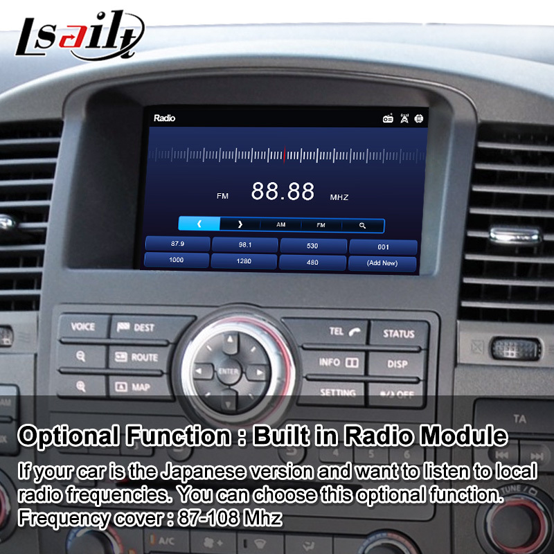 Lsailt Android Carplay Multimedia Screen for 2010-2015 Nissan Navara D40