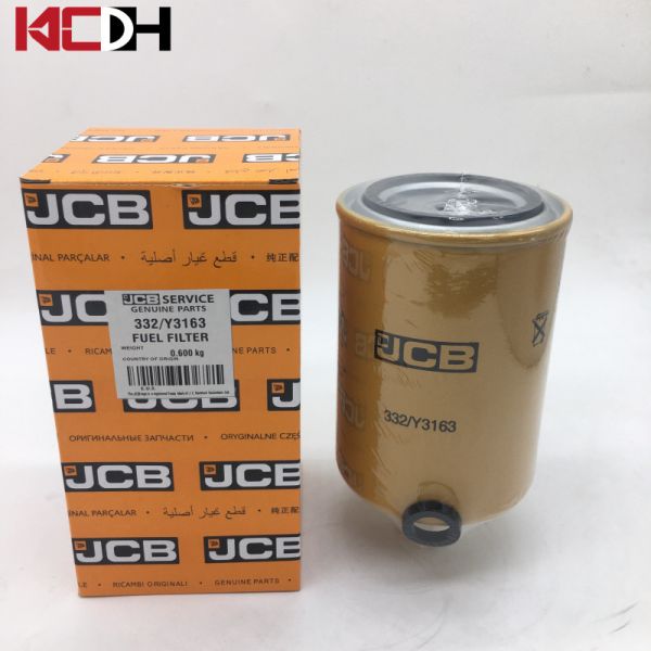 Части экскаватора Jcb мочат патрон фильтра 332/Y3163 топлива разъединения