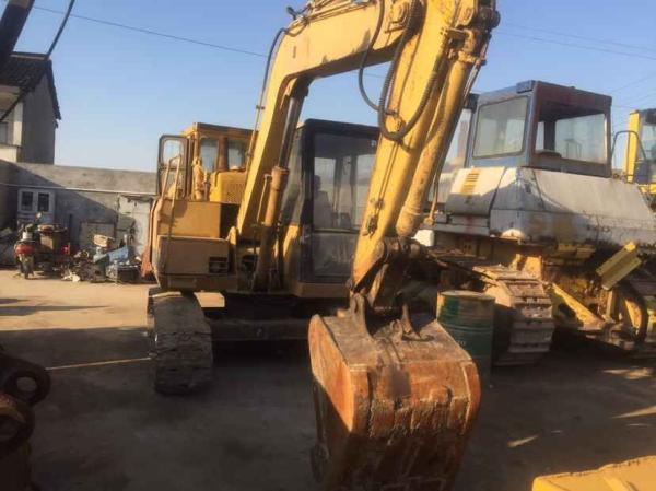 CAT E70B Used Crawler Excavator Caterpillar Mitsubishi 4D32 engine 7T weight  with Original Paint