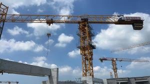 7025 12 tonnes QTZ250 grue de tour utilisée avec 70m Jib et L68 Mast fabriqué en