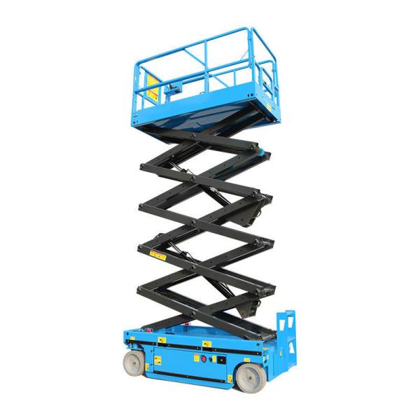 6 - 8m Self Propelled Scissor Lift Aerial Platform for Indoor Outdoor Use