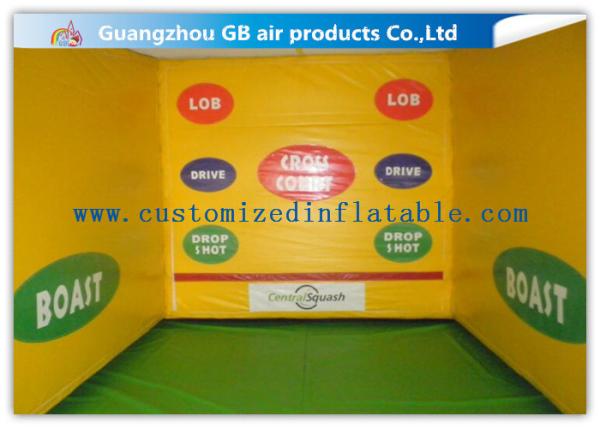 Customized Inflatable Sports Games Squash Club Court For Sports Party