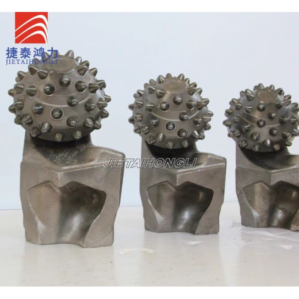 Roller Drill Drilling Bucket Teeth Hard Alloy Steel Conical 41pcs
