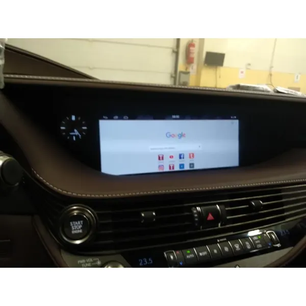 Lexus LS500 LS500h обновление Android 11 carplay видео интерфейс 8+128GB сохранить все заводские функции