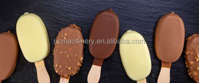 Food Beverage Stick Ice Cream Production Line Full Automatic 3000-15000 Pcs/Hr