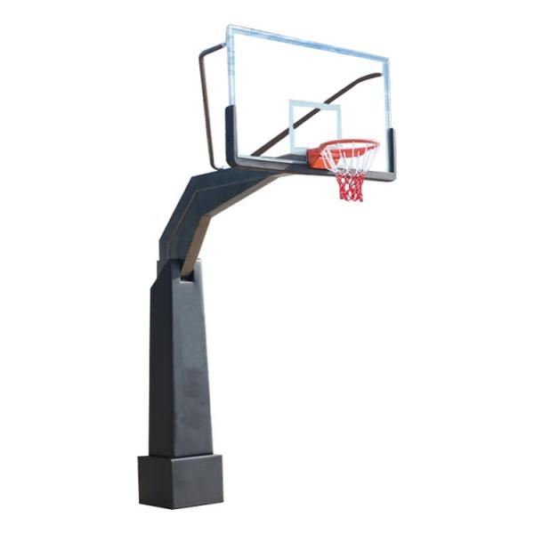 CE Certification Premium Quality Eco-Friendly Basketball Hoop Stand Tempered Glass Outdoor American Style Basketball Stand Hoop