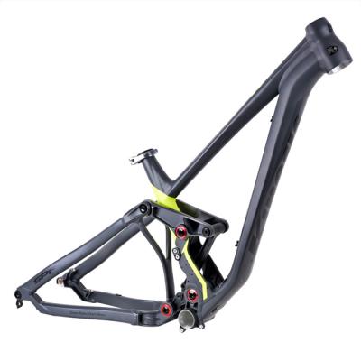 29er Alumínio Enduro Full Suspensão Mountain Bike Frame 148x12