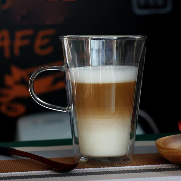 As máquinas de lavar louça/o copo café de vidro 3,58 das micro-ondas avançam o projeto elegante alto