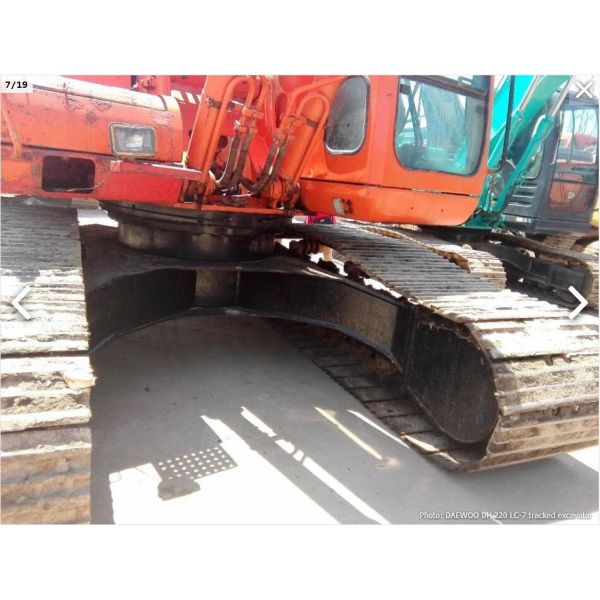 Daewoo utilizó el excavador hidráulico 220LCV 300LCV de la correa eslabonada