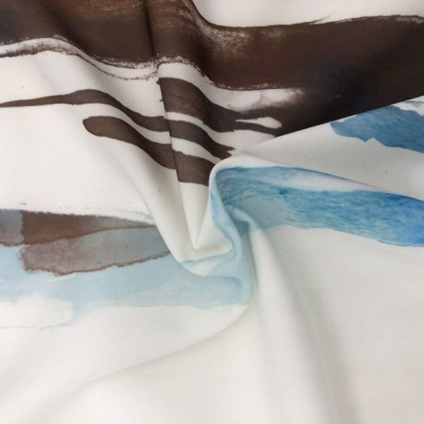 Wholesale 100% Polyester Organic Microfiber Fabric Striped Chiffon Korean Inspired for Girls' Dresses