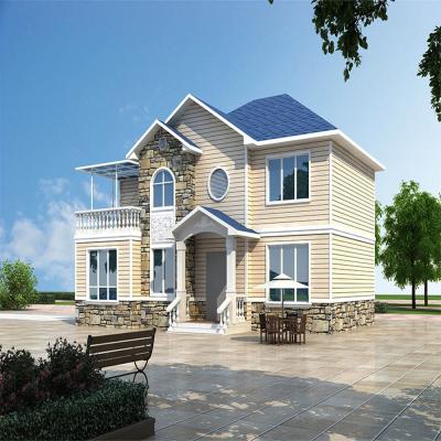 Customized Light Steel Villa Quick Assemble Modern Eco Friendly Prefabricated Homes