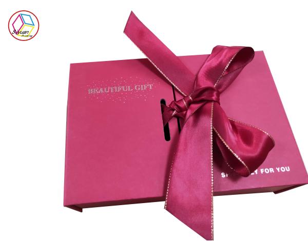 Hot Stamping Flip Spot Printing Craft Paper Gift Box Matte Lamination