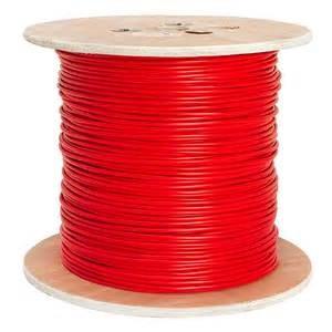 Power Limited Fire Alarm Cable Solid Copper Conductor with Non-Plenum PVC Jacket