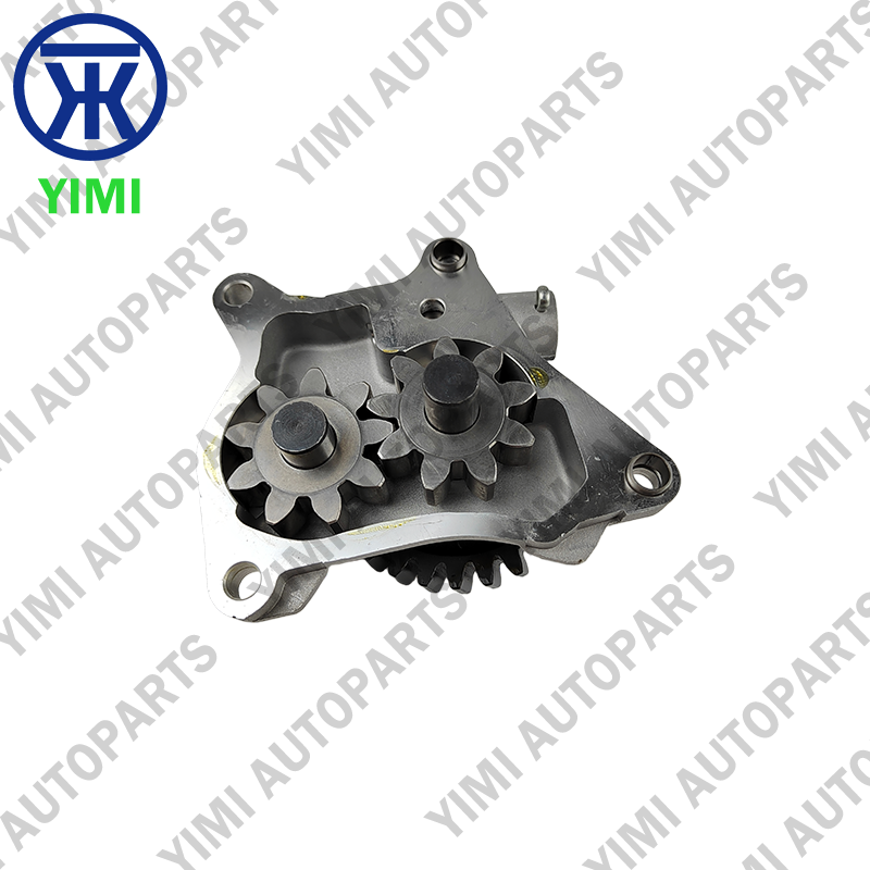 Gear-driven Oil Pump Assembly with Integrated Pressure Relief Valve for Isuzu 4HK1 4HF1 Engine - OE Quality Auto Spare Parts