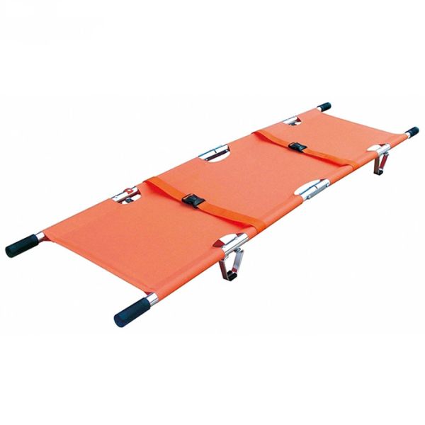 High Quality Medical Equipment Aluminium Alloy Four-Fold Stretcher  For Emergency Rescue
