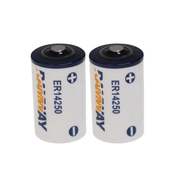 ER14250 RAMWAY Pouch Lithium-Ion Semi-solid State GPS Locator Battery 3.6V 1200mAh -60~85 Operating Temperature 14.5x25mm Large