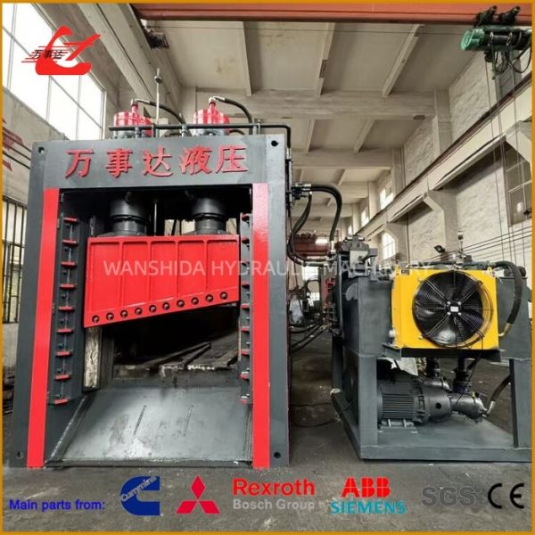 Processing Plates Gantry Shear Hydraulic Steel Plate Cutting Equipment 22MPa System2–3 Cutting Speed Air Cooling System