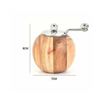Kitchen  Natural Wood Pepper Mill Grinder 5inch 10inch Wooden Salt Grinder