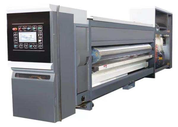 Fully Automatic Corrugated Box Printing Folding Gluer Die Cutting Stripping Machine