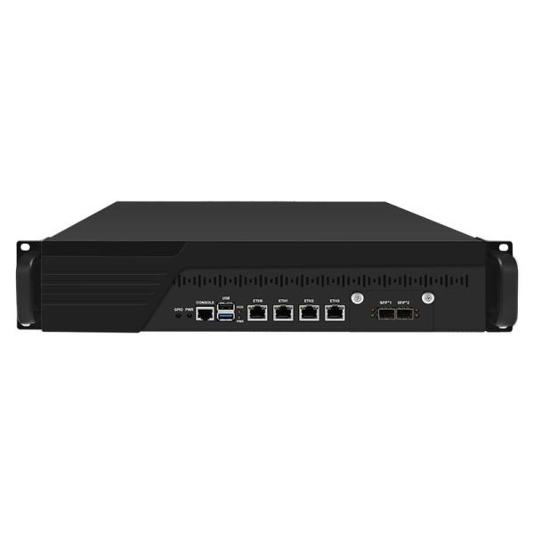 Zynshield 1U Rackmount Firewall N100 I3-N305 4 2.5Gbps LAN 2 10Gbps SFP+ Bypass Redundant