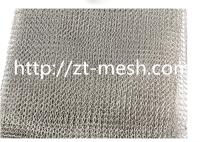 Spiral Wound Knitted Wire Mesh For Screening Craft Compressed Stainless Steel Wire 310