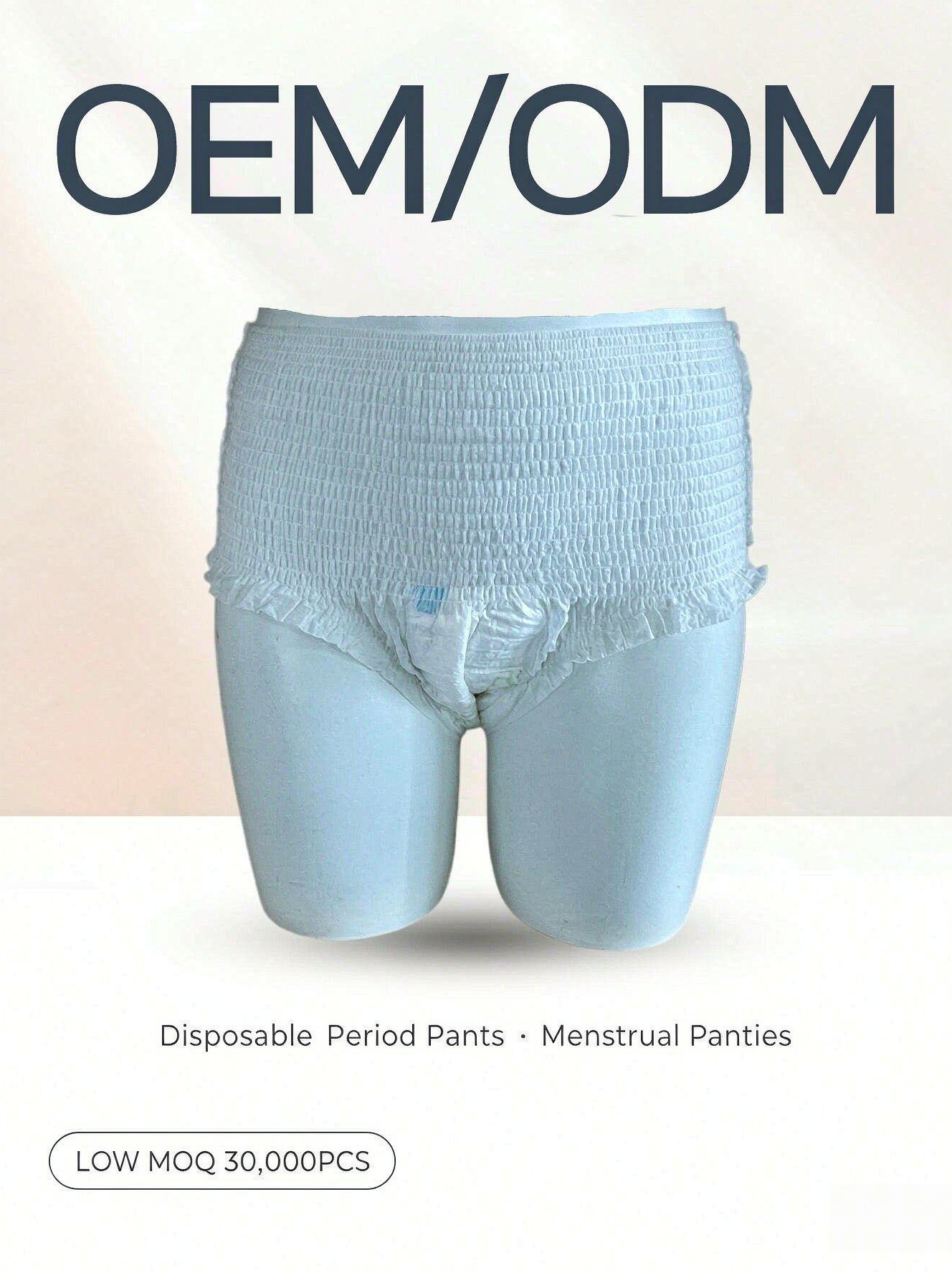Soft And Comfortable Fit Overnight Period Panties Eco Friendly Easy To Dispose After With 3 Years Expiry Suitable For Long Overnight Protection