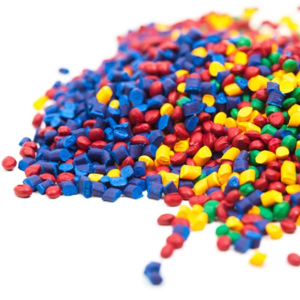 ISO9001 Pigment Polymer Black Orange White Plastic Masterbatch