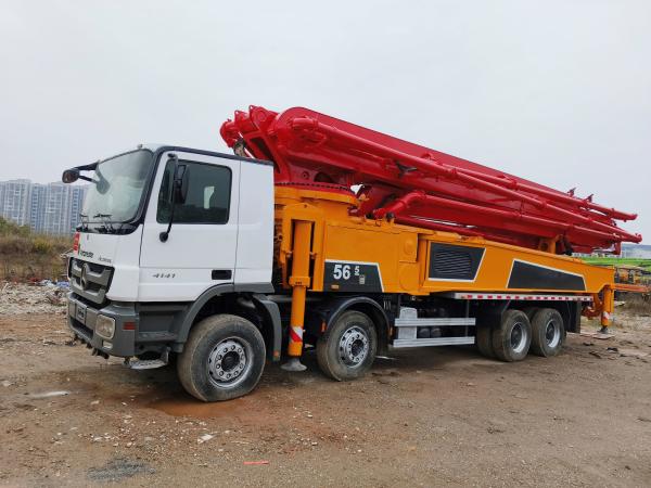 2013 Putzmeister 56m bomba de concreto na Mercedes Benz em estoque para venda