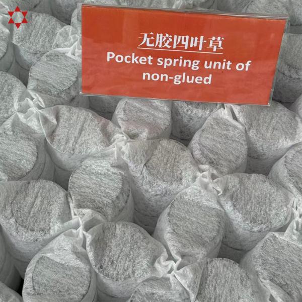 Factory Customization Mattress Spring  Lower Pocket Spring Unit of Non Glued
