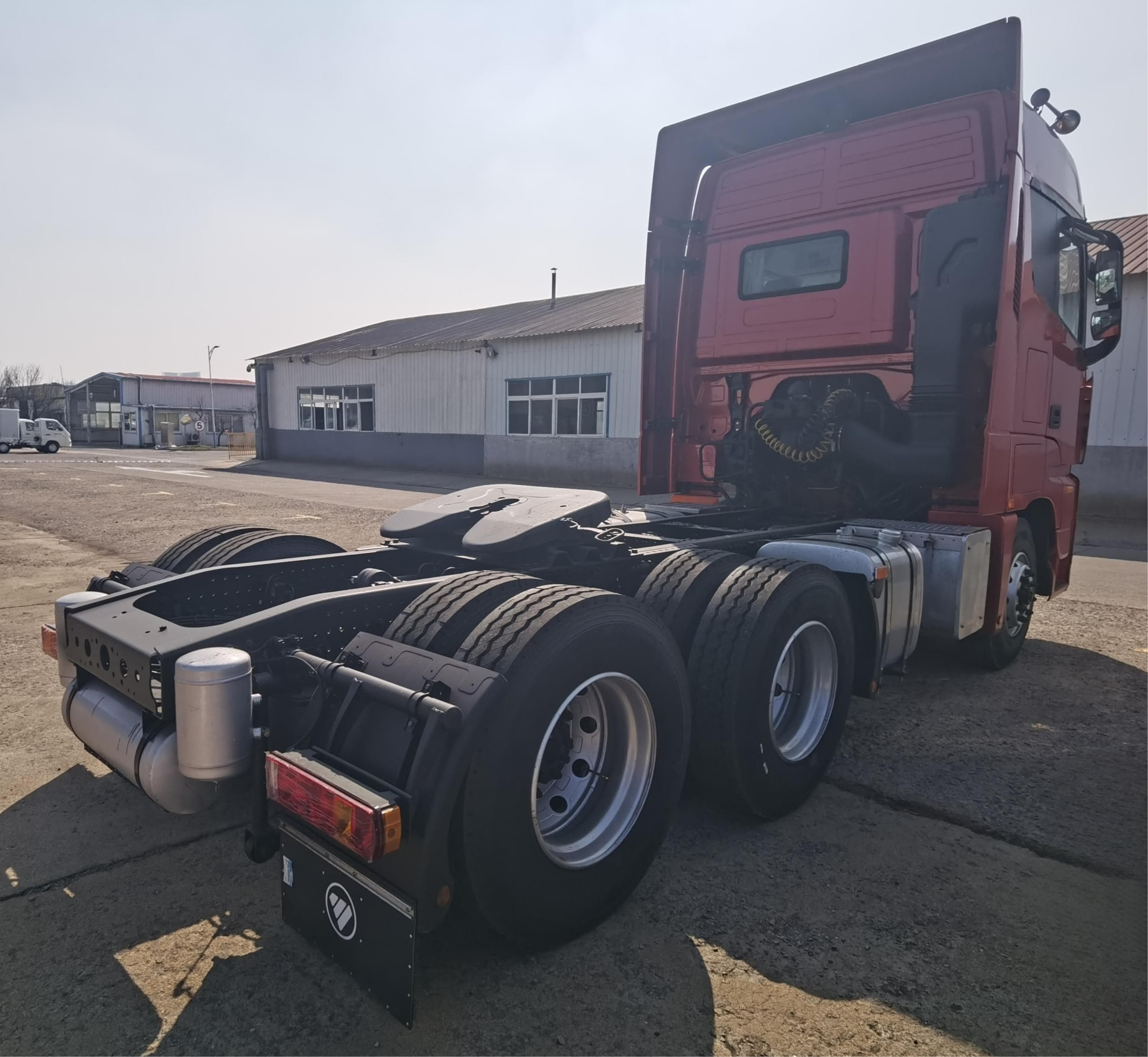 6×4 460HP Tractor With Air Suspension Axle - Second-hand Foton EST 6x4 Heavy Tractor - Foton long distance tractor - second hand 460hp heavy tractor