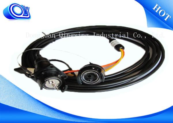 Military Type A Tactical Rugged Connector / Outdoor Fiber Optic Patch Cable / Digital Fiber Optic Cable