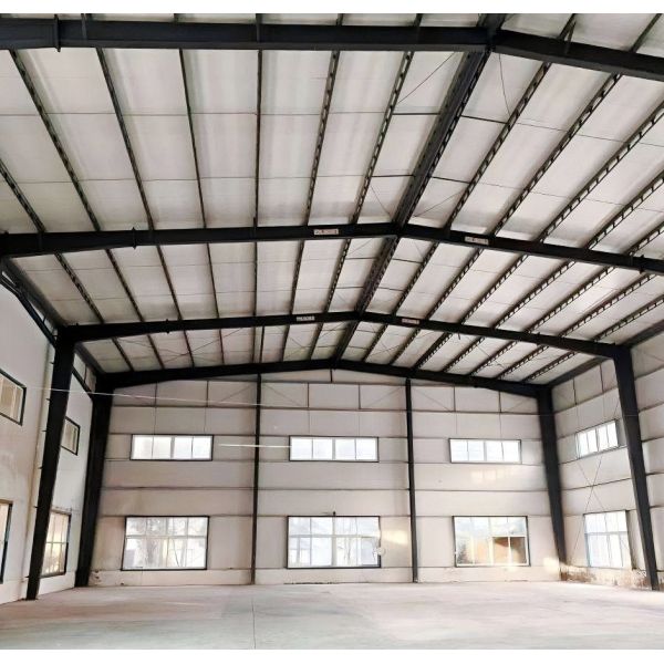 Quick Assembly Recyclable Prefabricated Steel Building Industrial Workshop Construction