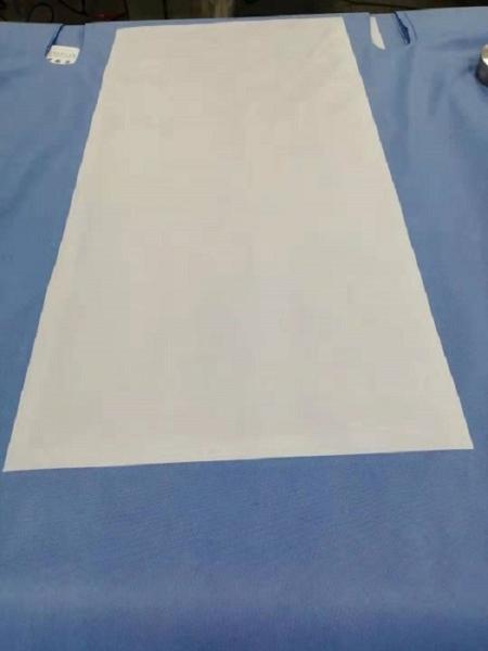 Non - Woven Disposable Reinforced Surgical Gown SMS Surgeon Gown Sterile Blue Green