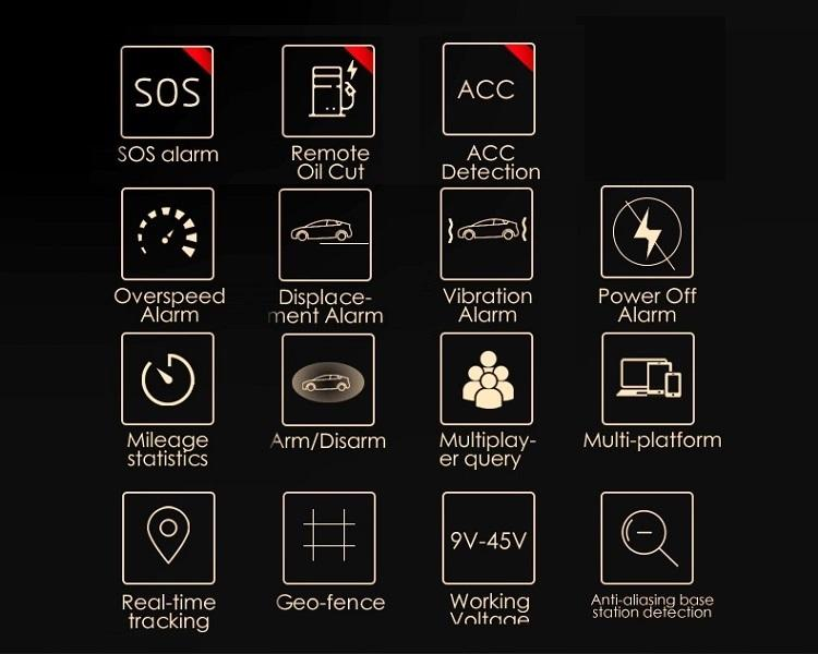 180mAH Android GPS Tracker 1800MHZ LBS Power Cut Off Web Based Platform