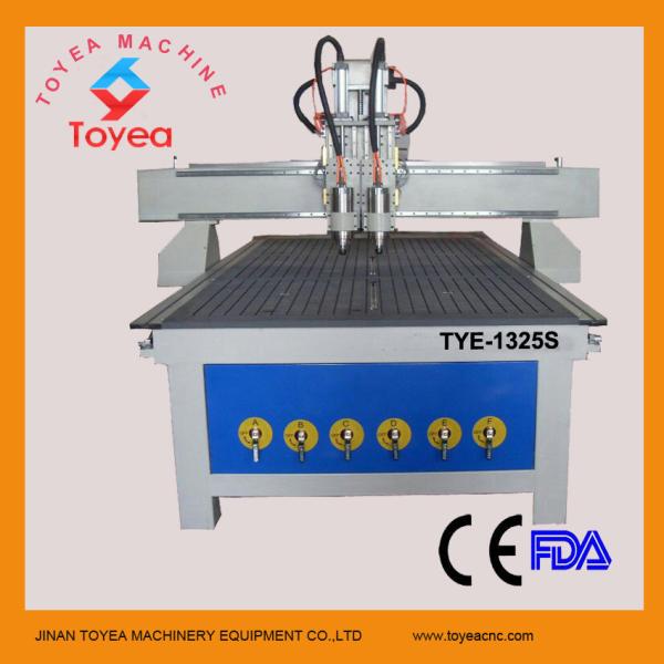 3D wood CNC Router engraving machine with pnenumatic tool TYE-1325S