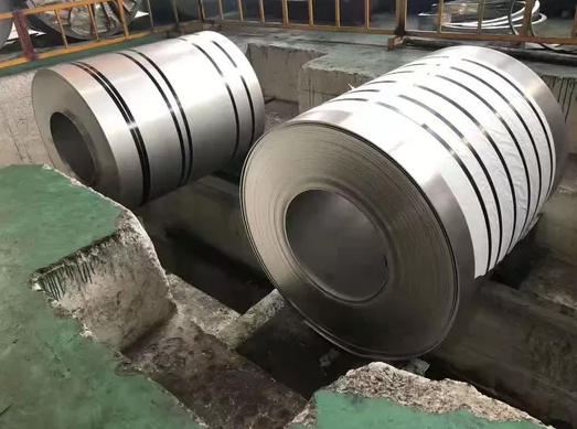 Polished Hot Rolled Stainless Strip Coil , Anti Corrosion Spring Steel Strip