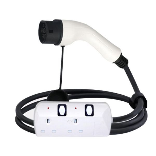 3.5KW Max Rated power White Customizable Car EV Discharger V2L Head Plug Type2 Outlet MG car Switch Type 2 EV Connectors