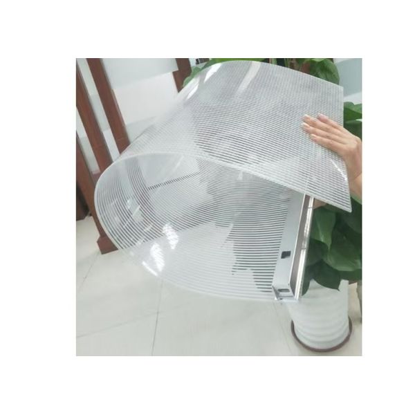 Customizable LED Flexible Transparent Display with 1600+ Nits Brightness, IP65 Waterproof and Double Layer Circuit Board for Outdoor Advertising