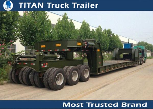 Customized Steel HG60 heavy duty utility trailer 100 - 150 ton 3 lines 6 axles
